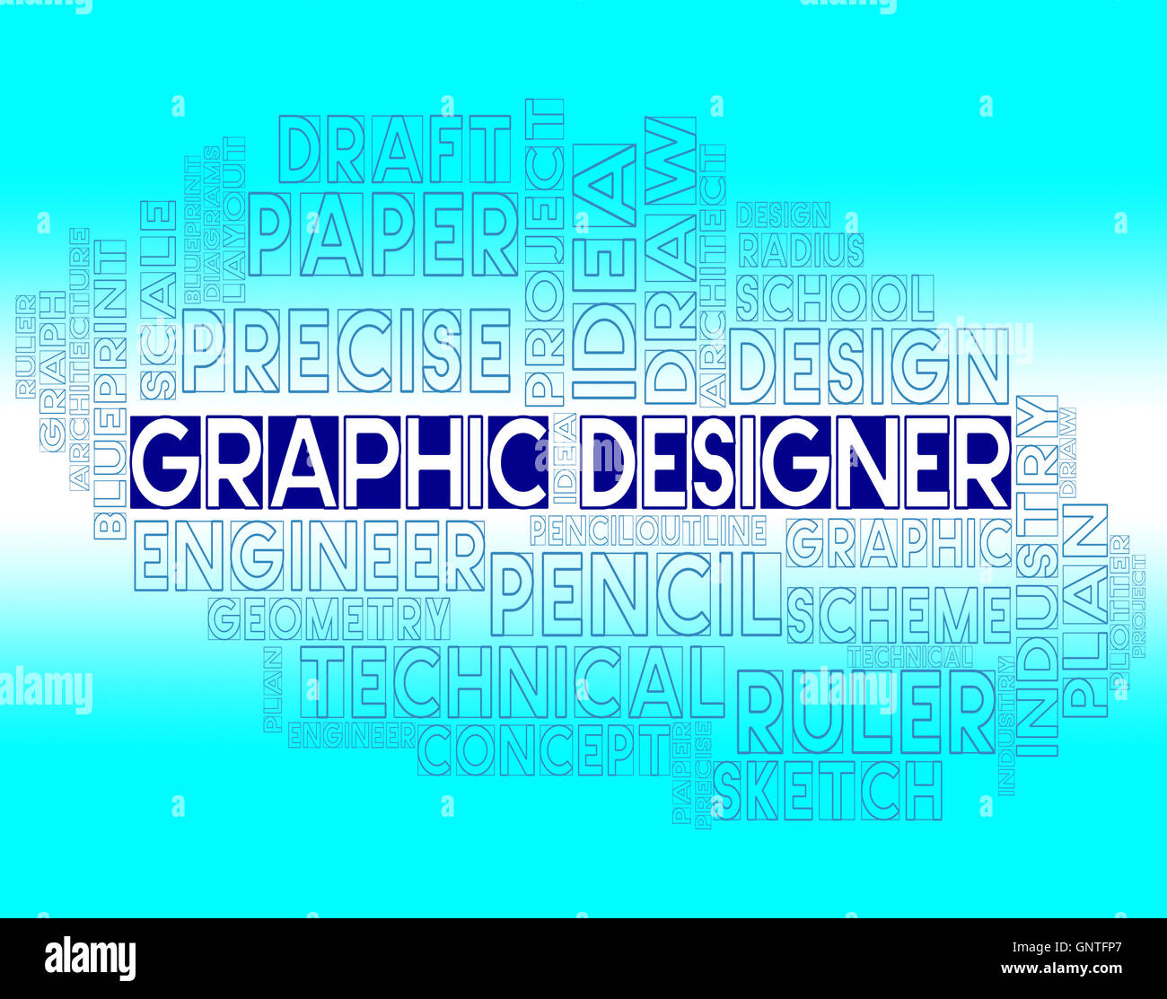 Graphic Designer Meaning Creative Sketch And Designs Stock Photo - Alamy