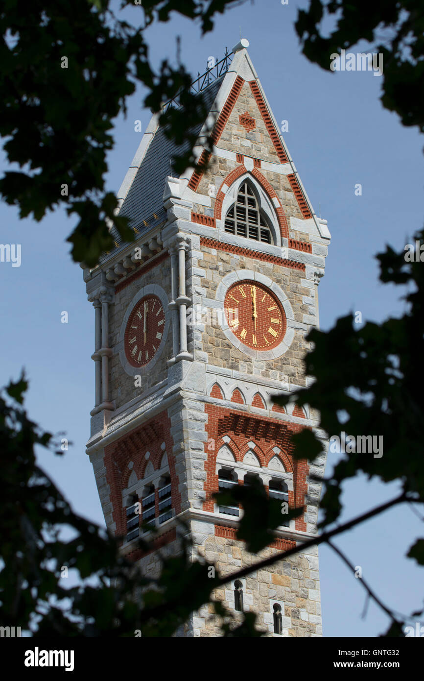 Administration Building clock tower, Worcester State Hospital
