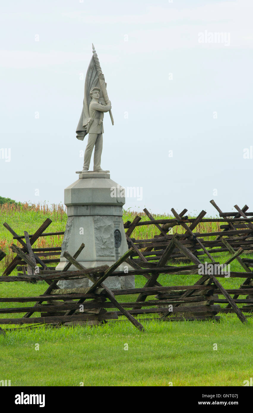 132nd pennsylvania infantry monument hi-res stock photography and ...