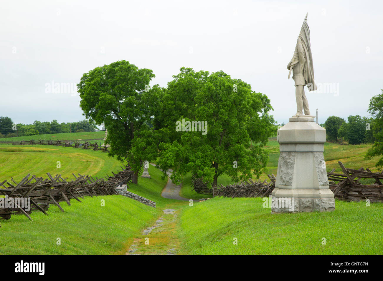 132nd pennsylvania infantry monument hi-res stock photography and ...