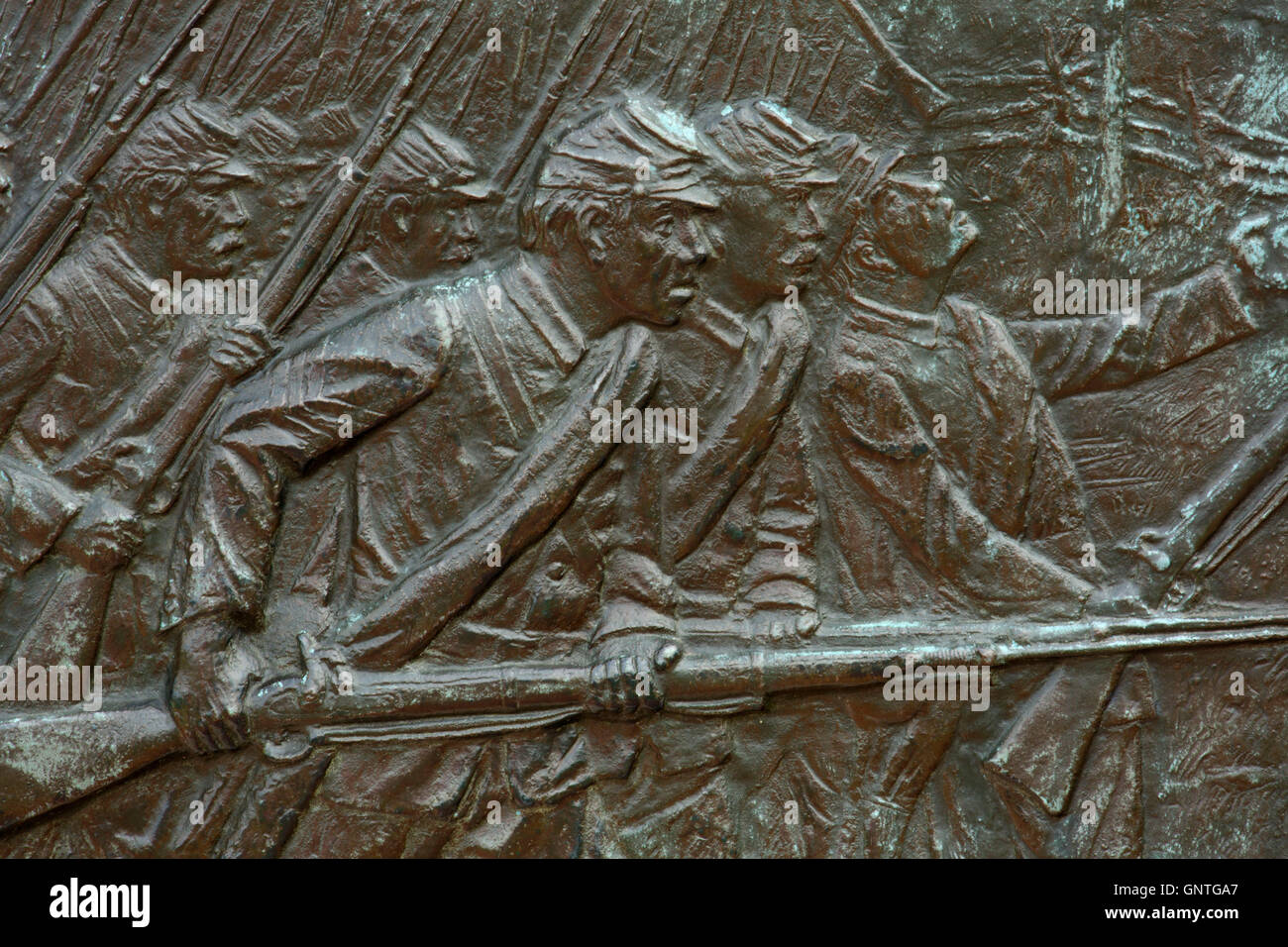 20th new york infantry monument hi-res stock photography and images - Alamy
