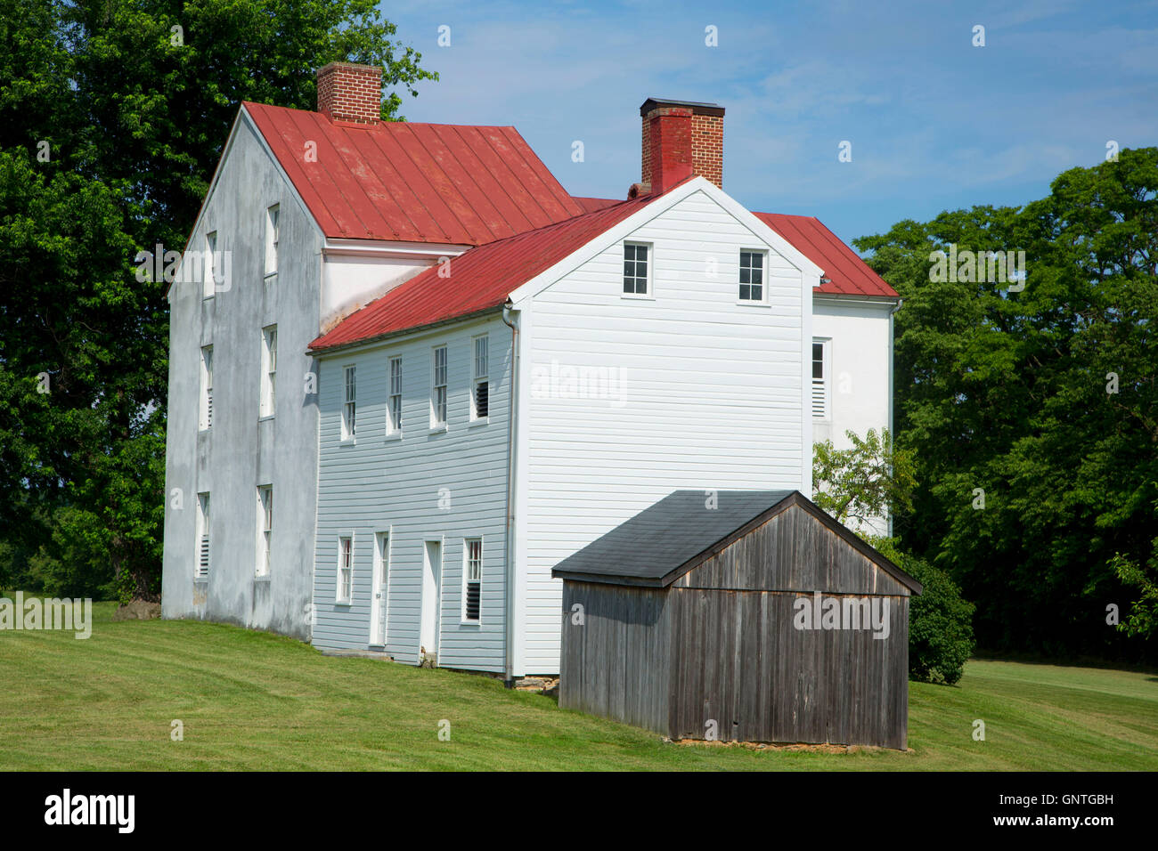 Best House, Monocacy National Battlefield, Maryland Stock Photo