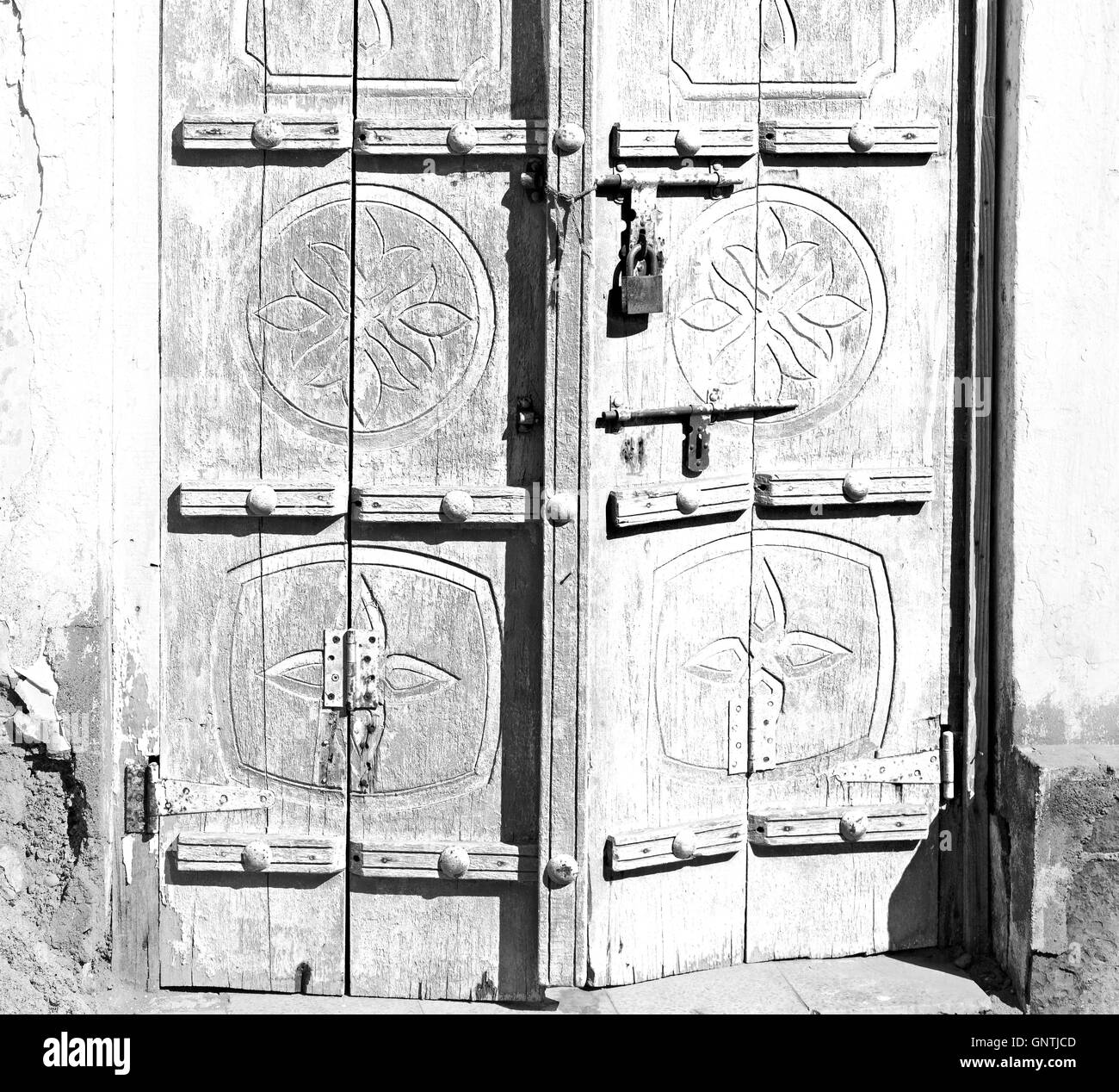 Old gray wooden front Black and White Stock Photos & Images - Alamy