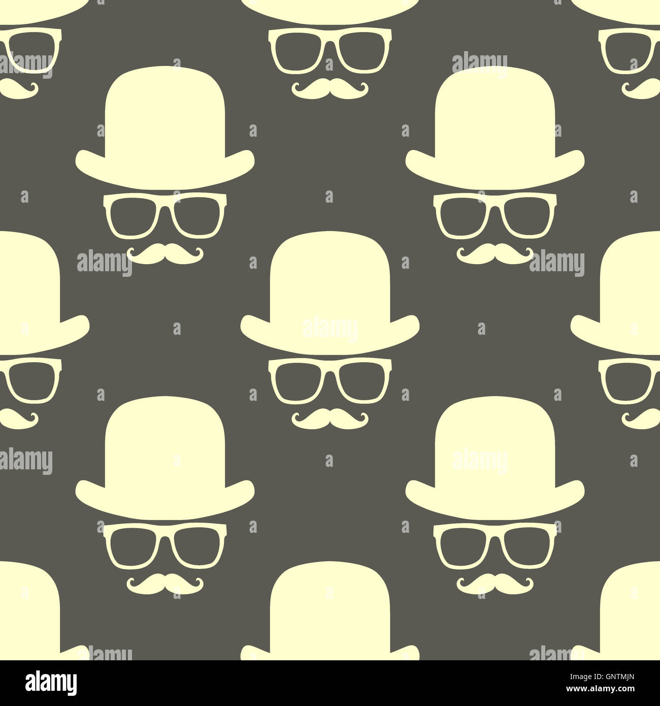 Barber seamless pattern hi-res stock photography and images - Alamy