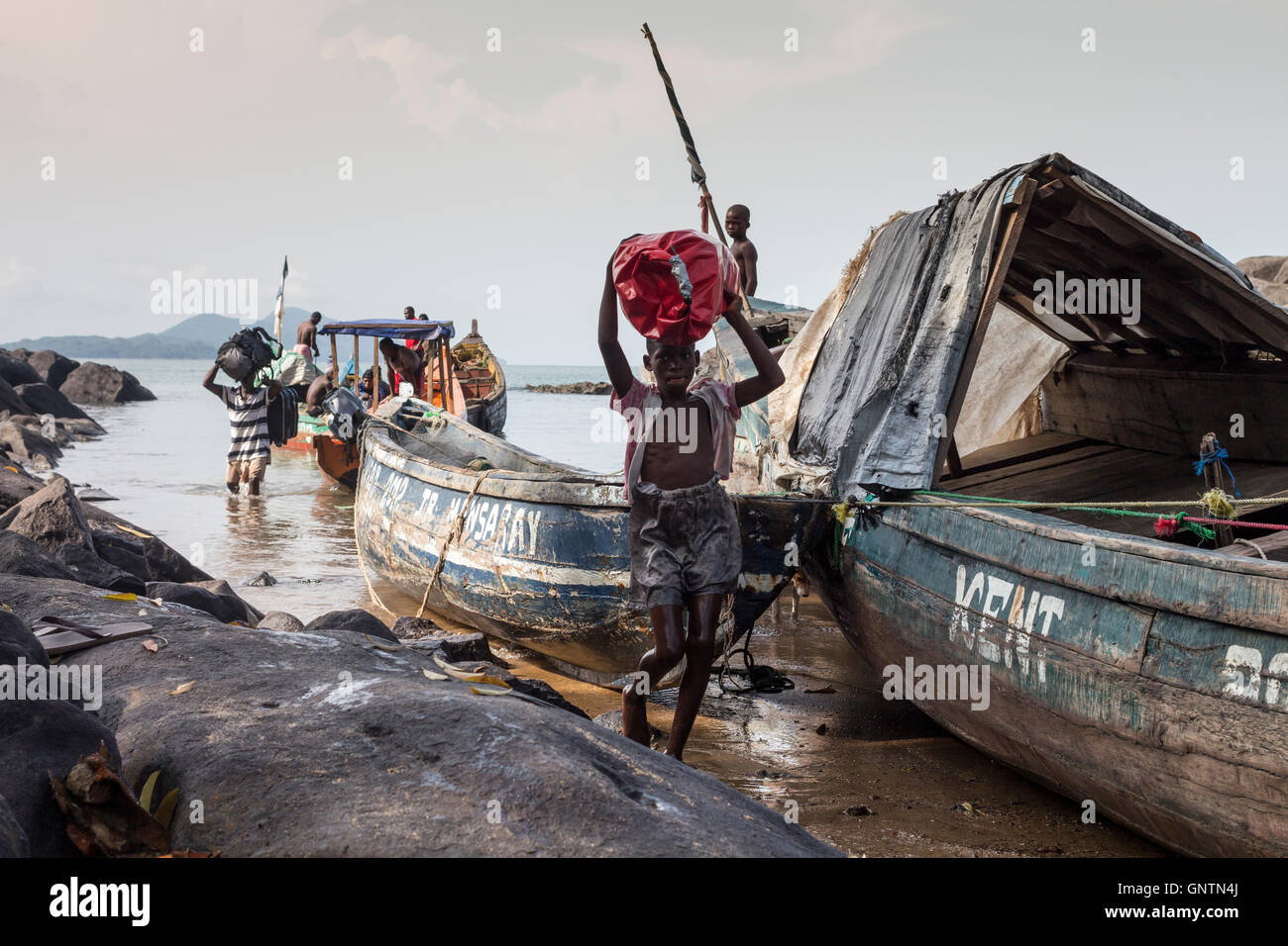 Sierra Leone, Banana Island, Africa Stock Photo Alamy