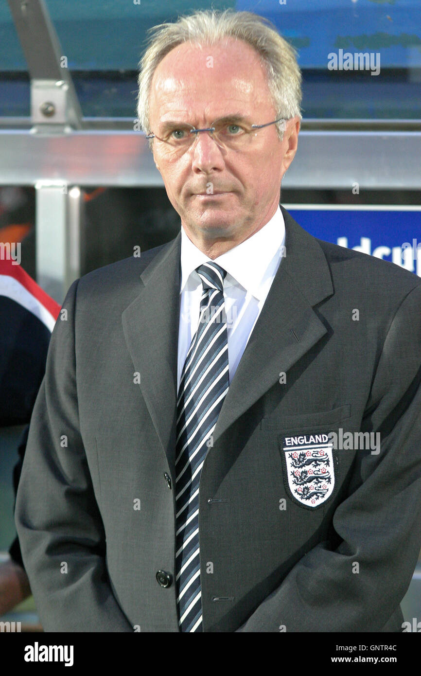 Manager sven goran eriksson hi-res stock photography and images - Alamy