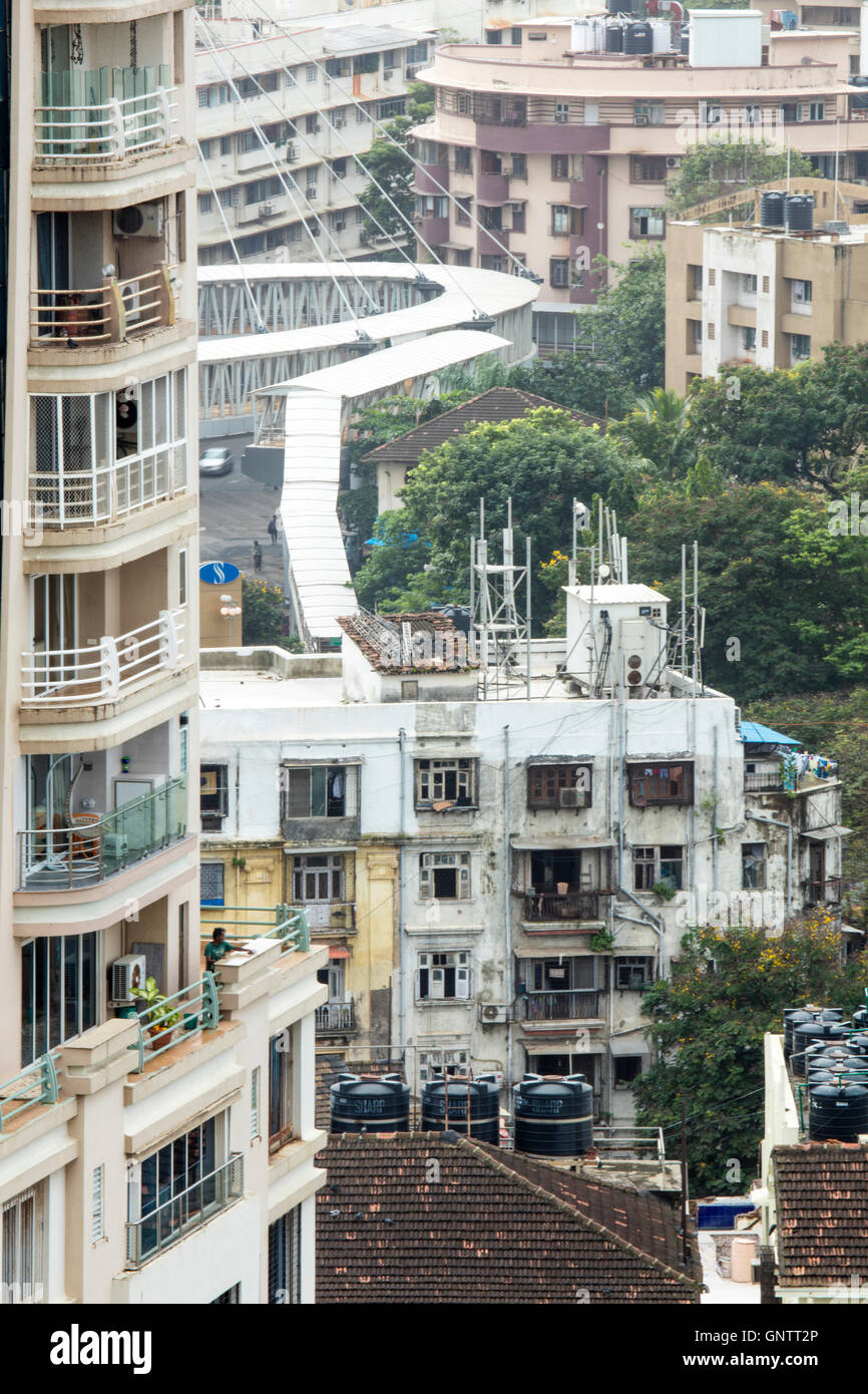 Streets around Kemp's Corner in downtown Mumbai Stock Photo Alamy