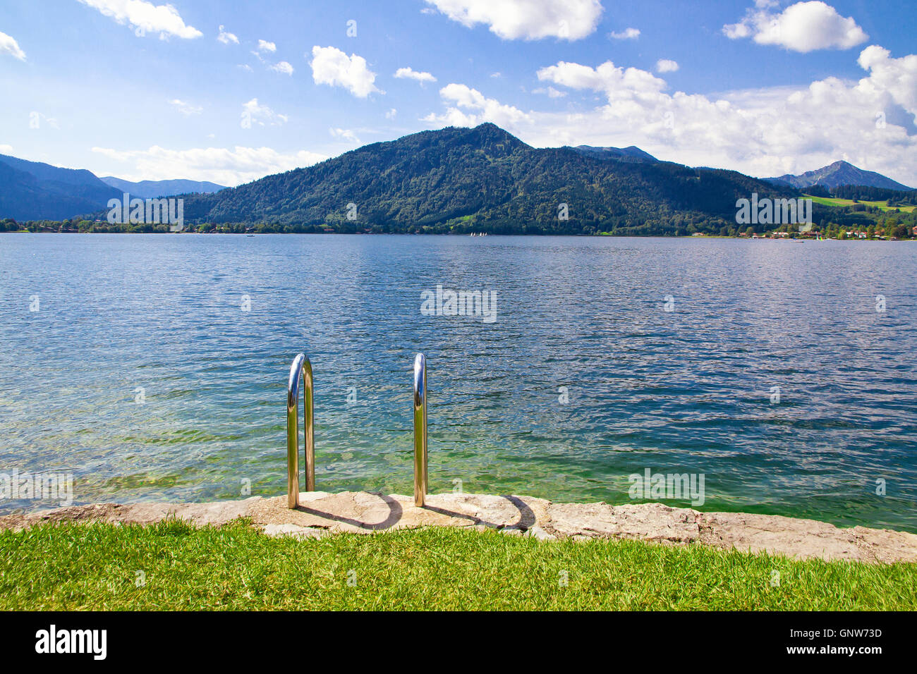Lake Tegernsee, Bavaria Germany Stock Photo