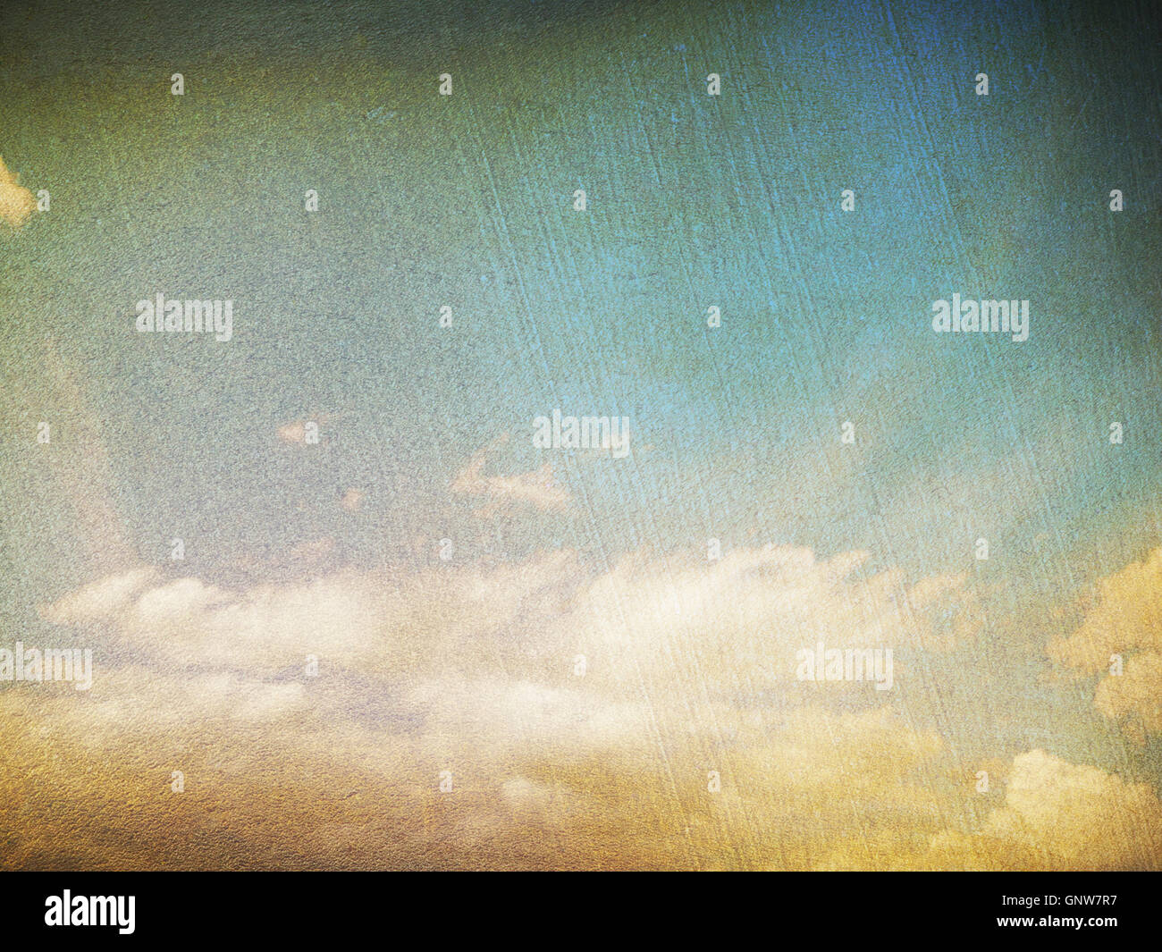 retro image of cloudy sky Stock Photo - Alamy