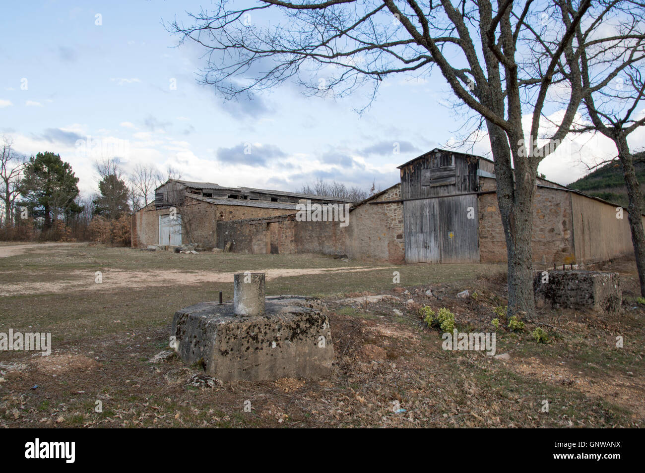 Rural landscape in soria hi-res stock photography and images - Alamy