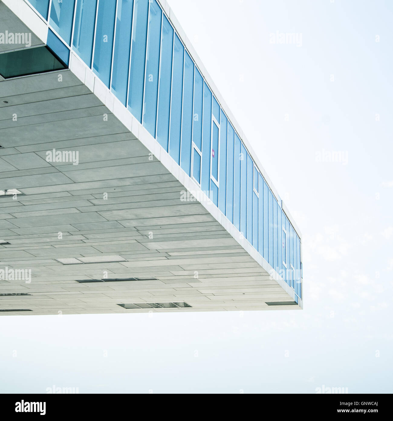 Detail Of Modern Contemporary Glass Architecture Stock Photo