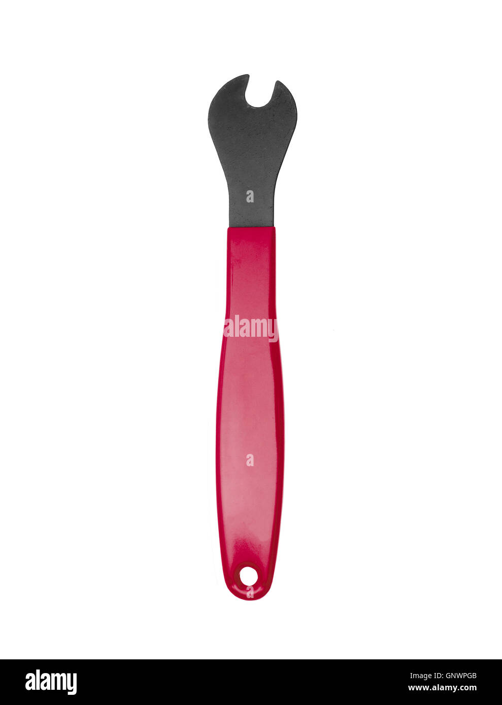 Red wrench isolated on white Stock Photo - Alamy