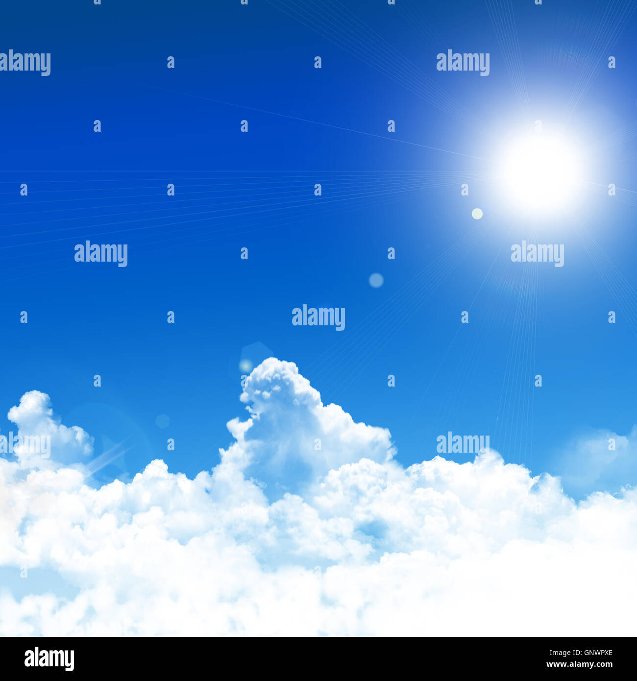 blue sky background Stock Photo - Alamy
