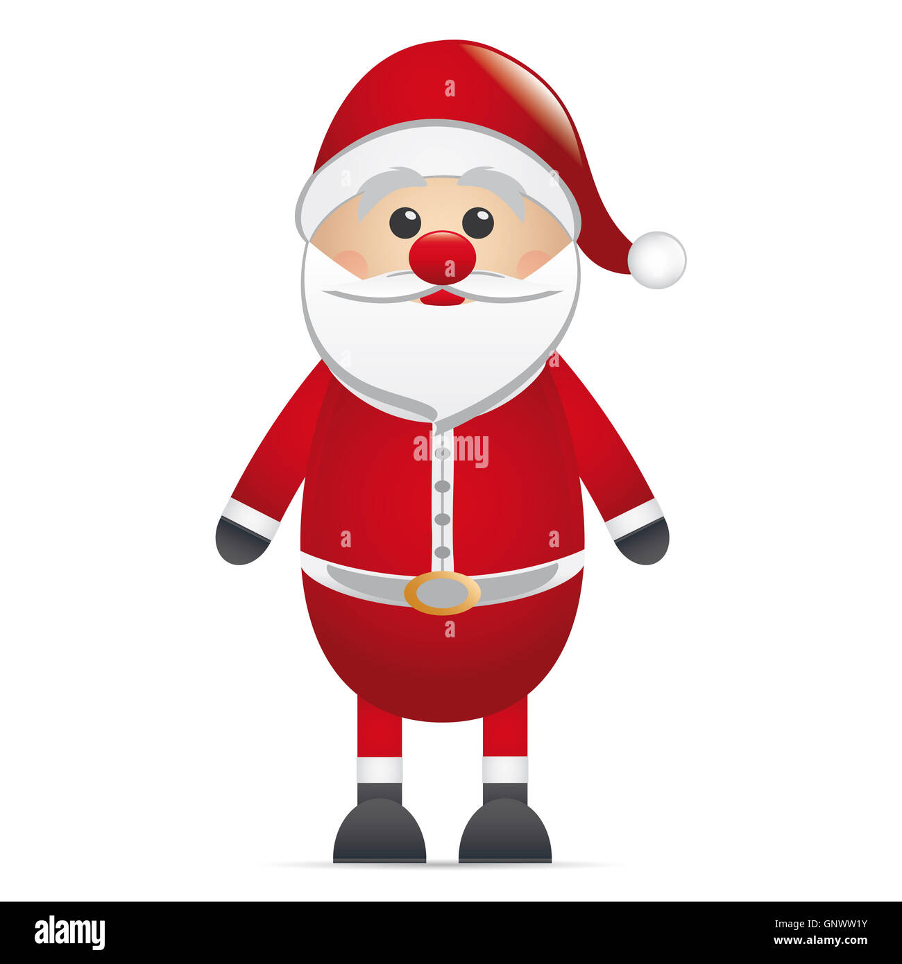 Nose santa claus father christmas Cut Out Stock Images & Pictures - Alamy