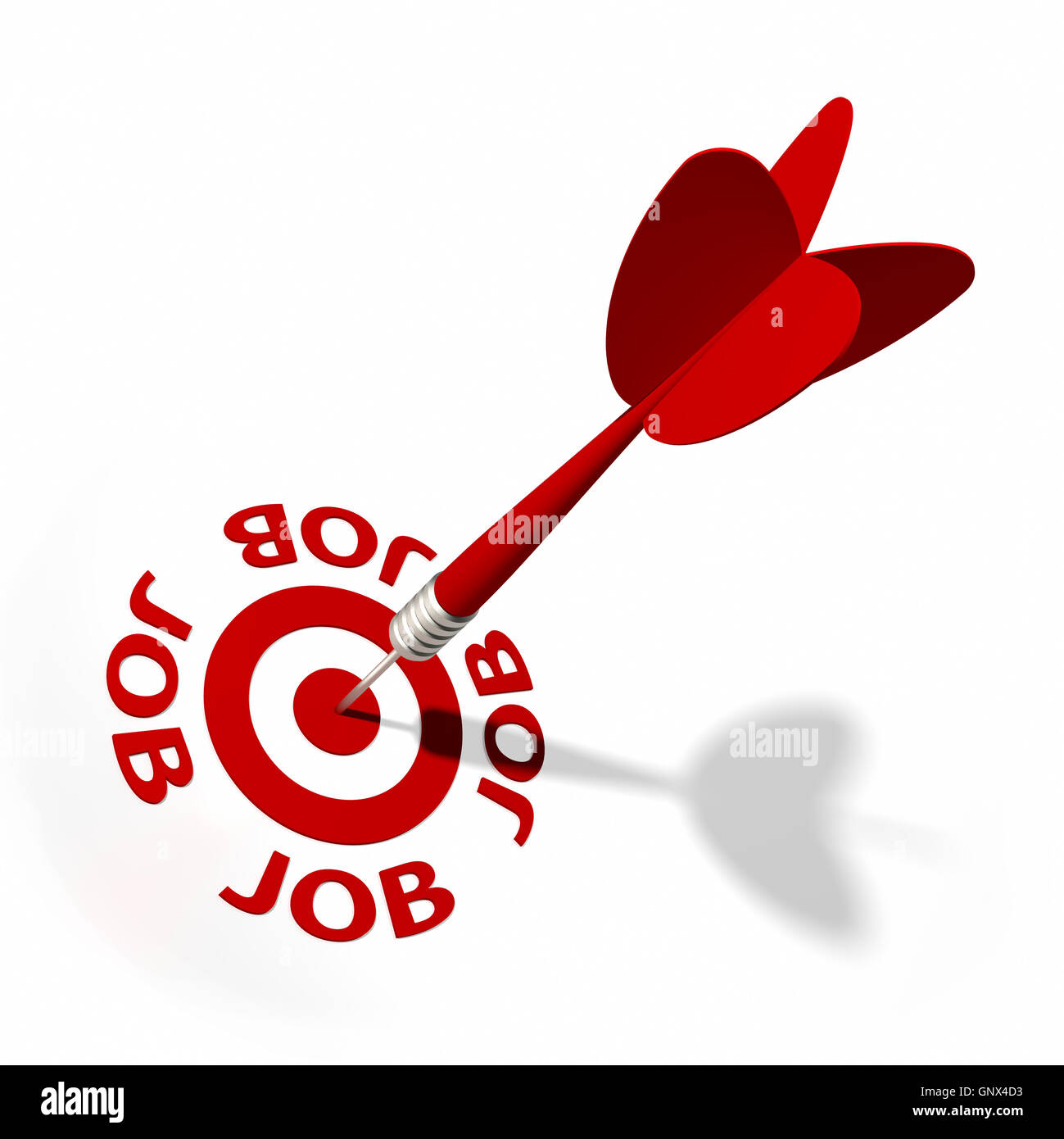 Job Target Stock Photo Alamy