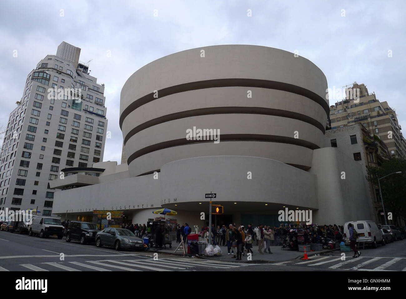 Solomon R. Guggenheim Museum in New York City Stock Photo
