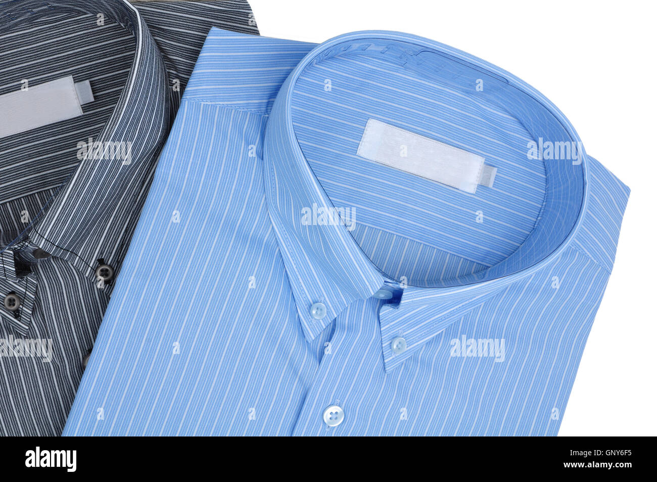 Folded stack of men's shirts hi-res stock photography and images - Alamy