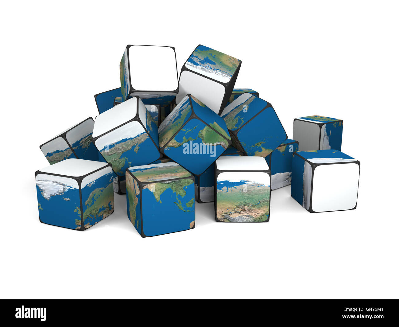 Earth building blocks Stock Photo Alamy