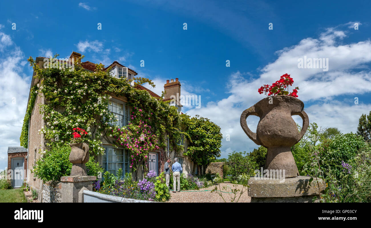 Charleston Farmhouse, the home of the Bloomsbury Group in East Sussex