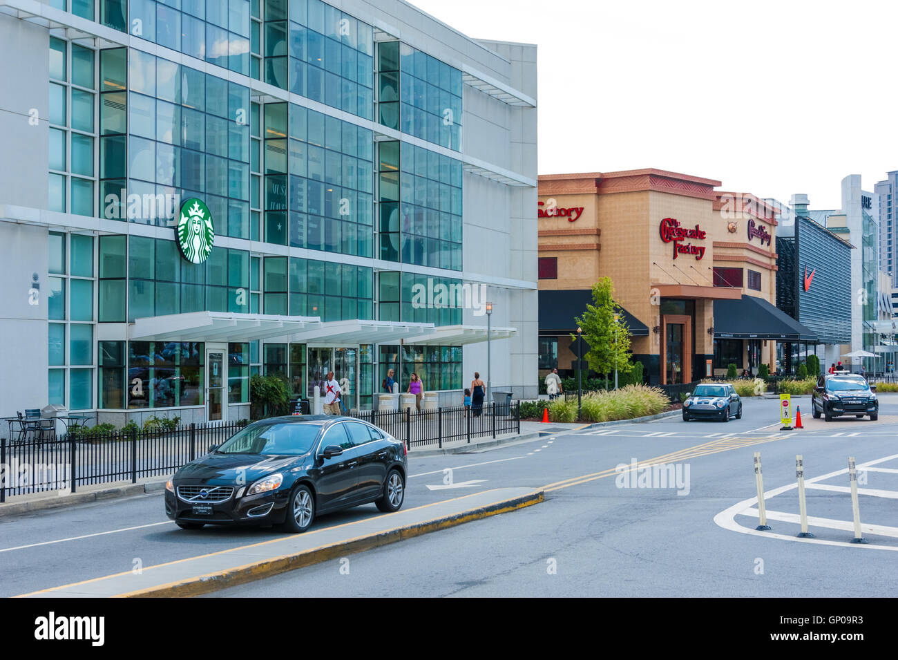 Lenox Square upscale shopping mall in Buckhead, just north of Midtown Atlanta, Georgia. (USA) Stock Photo