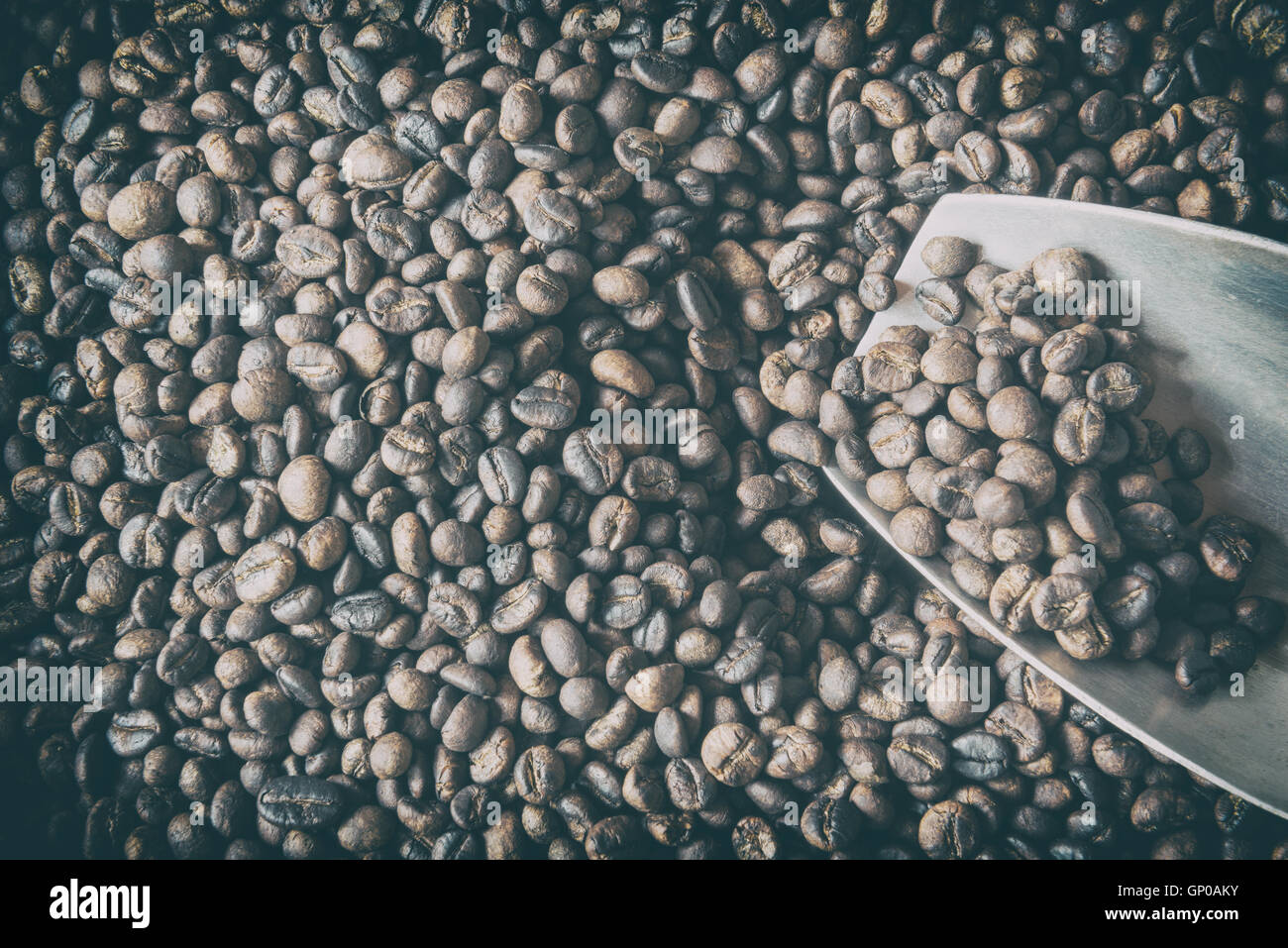 Traditional roasting coffee beans Stock Photo Alamy