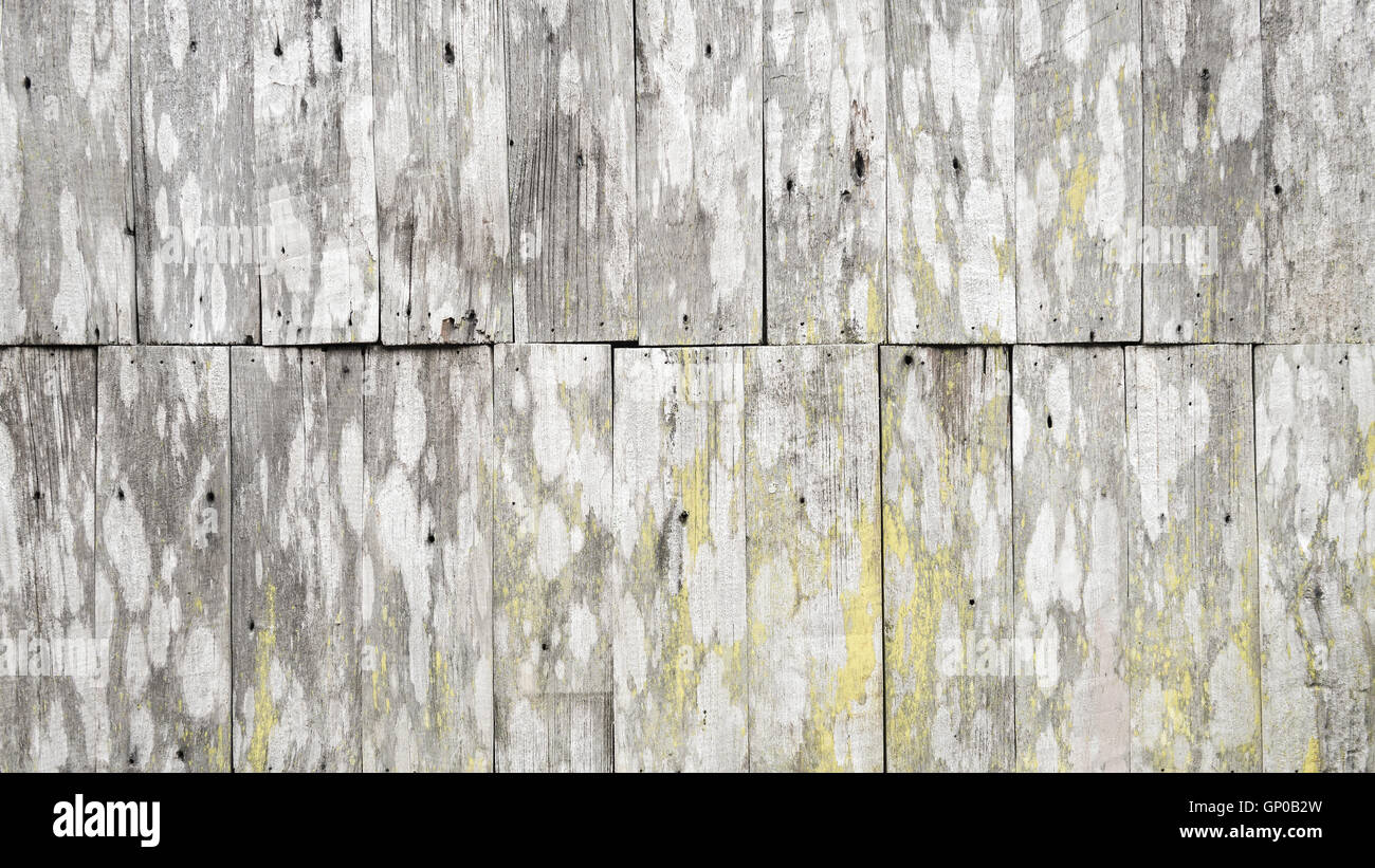 The old wooden background with moss Stock Photo