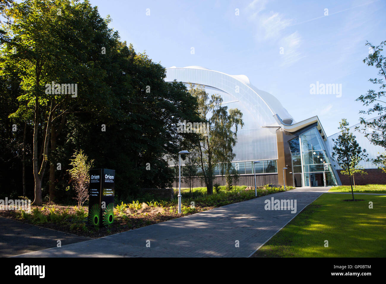 Oriam Sport and Performance Centre 4G Football and Rugby Pitch Stock Photo