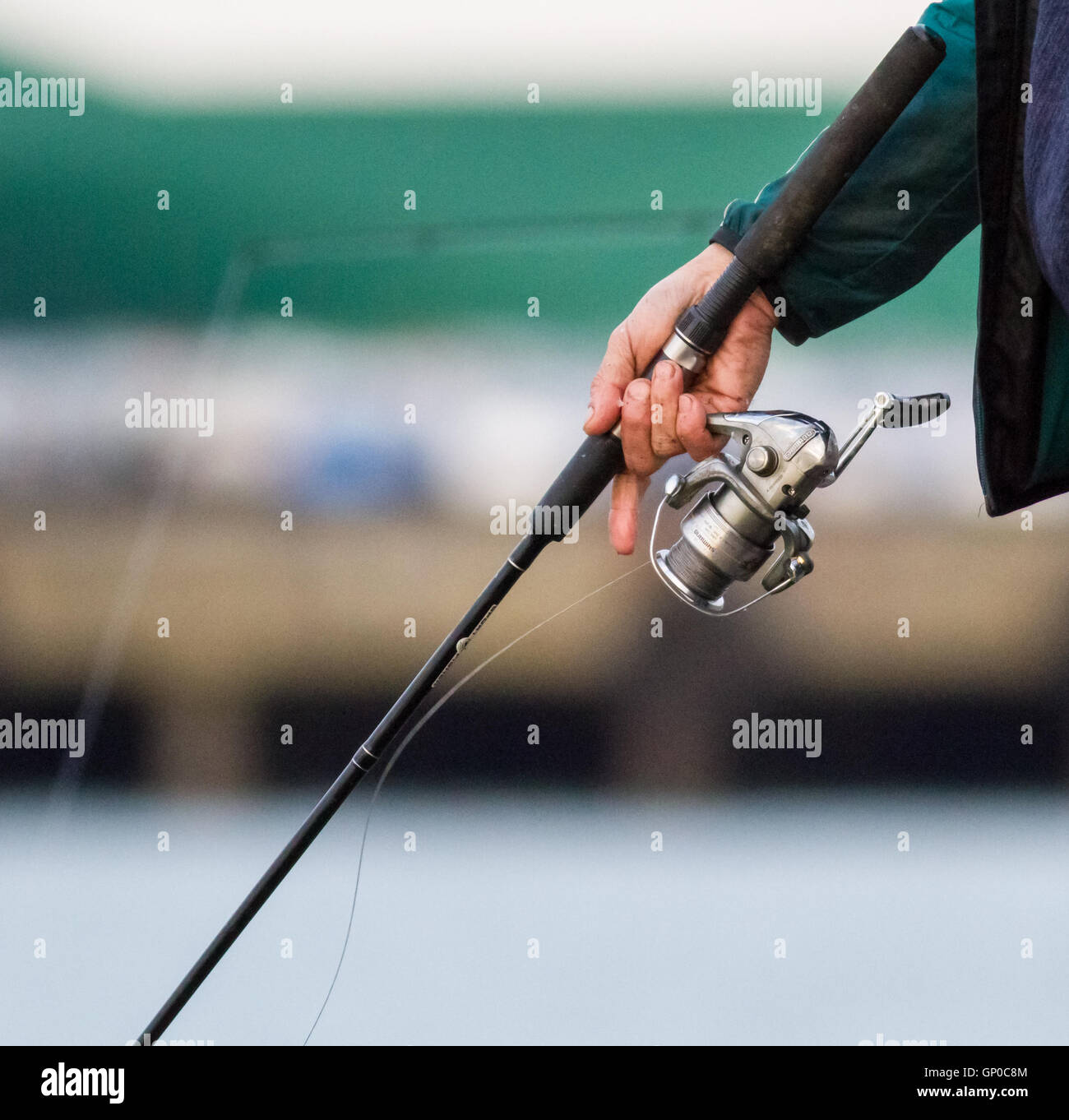 Rod and reel pier hires stock photography and images Alamy