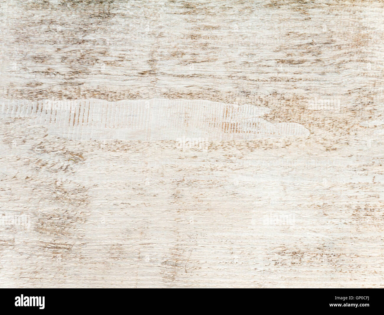 White rustic rough painted wooden board background Stock Photo
