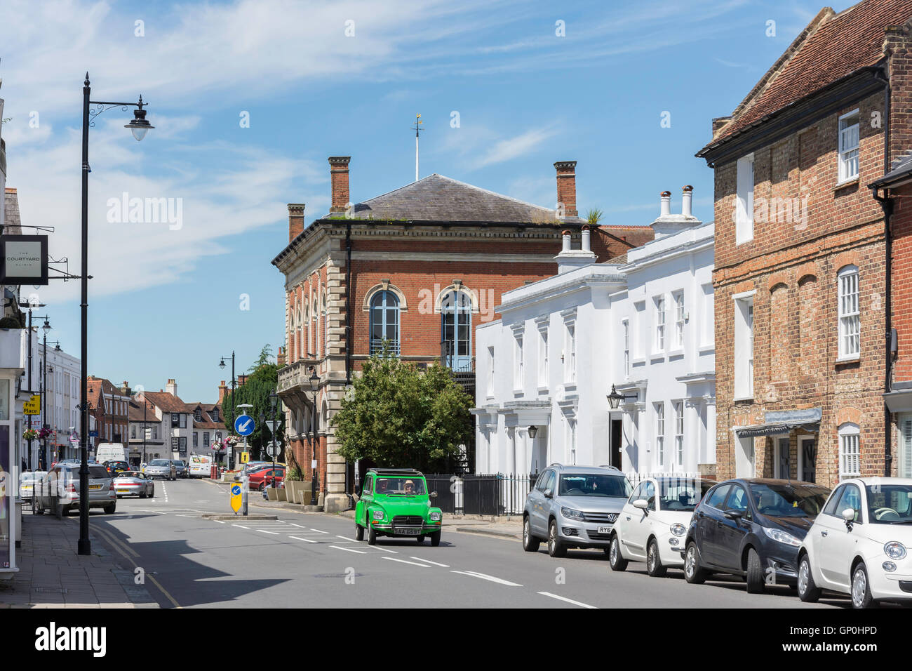 London Street, Chertsey, Surrey, England, United Kingdom Stock Photo