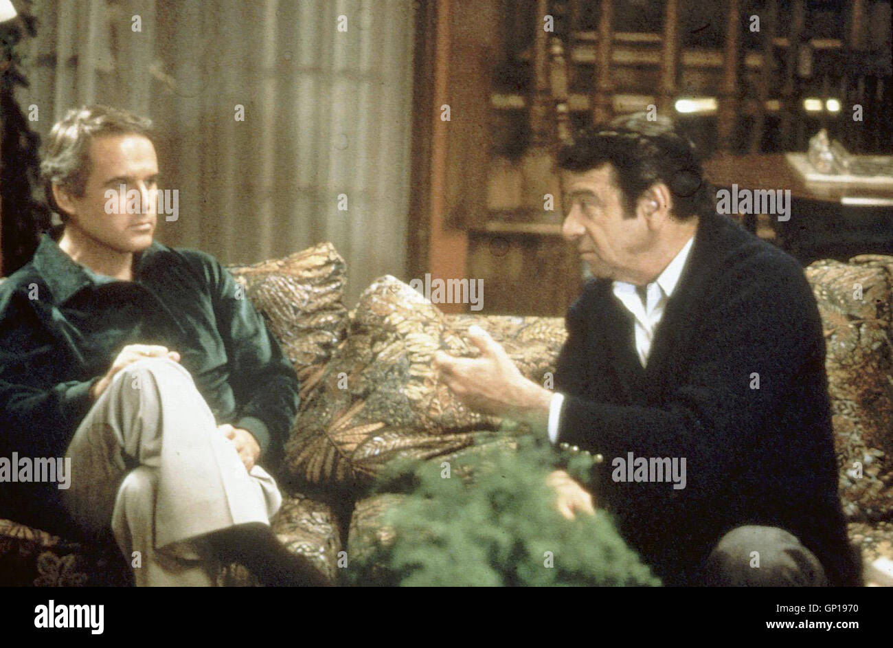 Charles Grodin, Walter Matthau  *** Local Caption *** 1985, Movers And Shakers, Achtung, Dinosaurier! Stock Photo