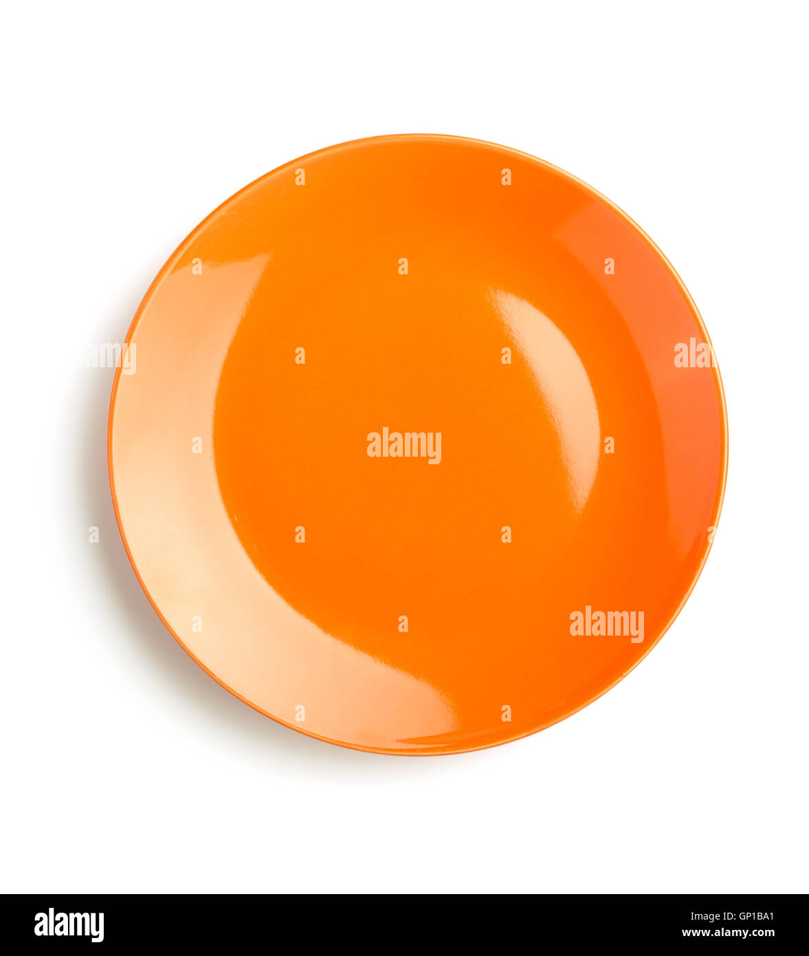 ceramic plate isolated on white background Stock Photo Alamy