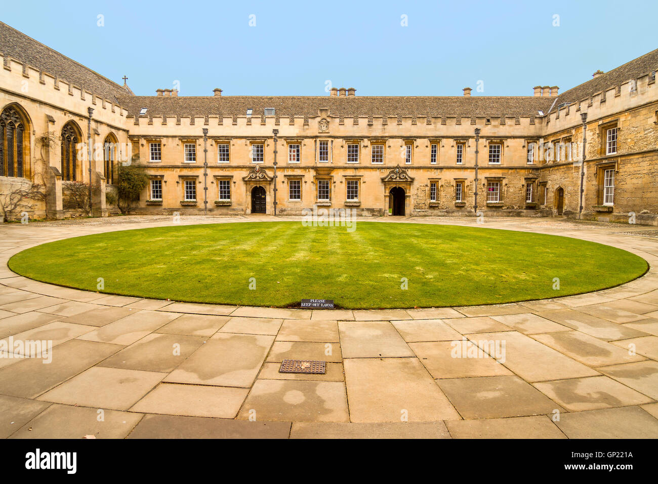 St. John's College Oxford UK Stock Photo