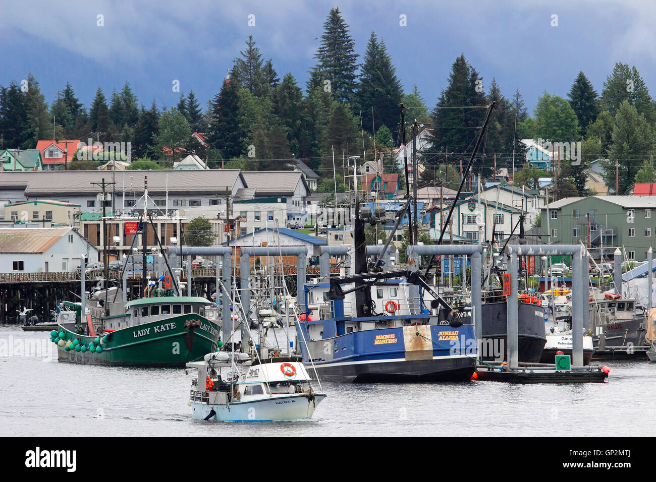 fishing fleet boats Petersburg "Little Norway" fishing village Mitkof