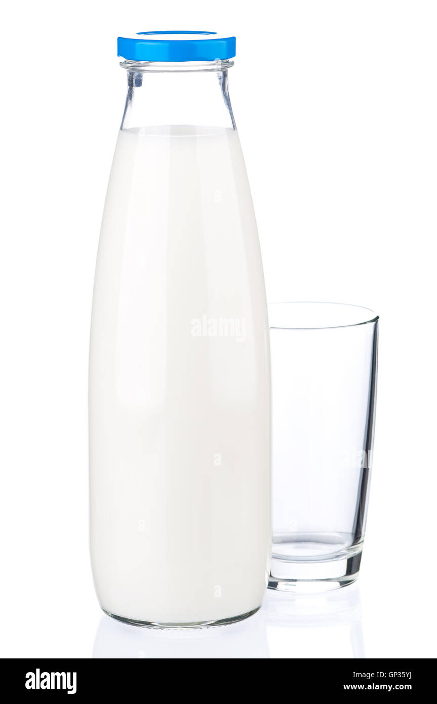 Bottle of milk Stock Photo - Alamy