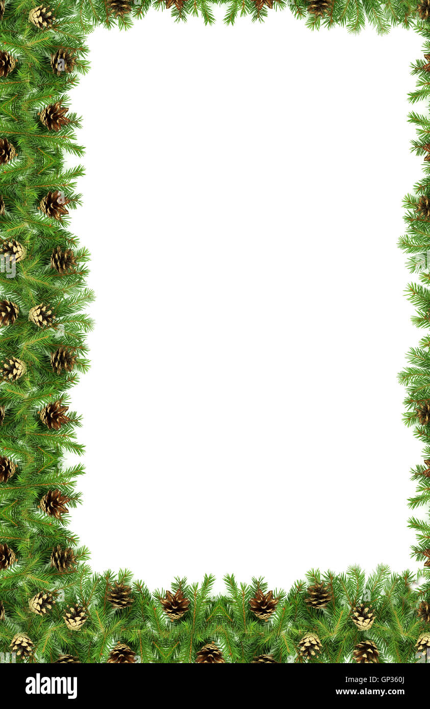 Christmas framework Stock Photo