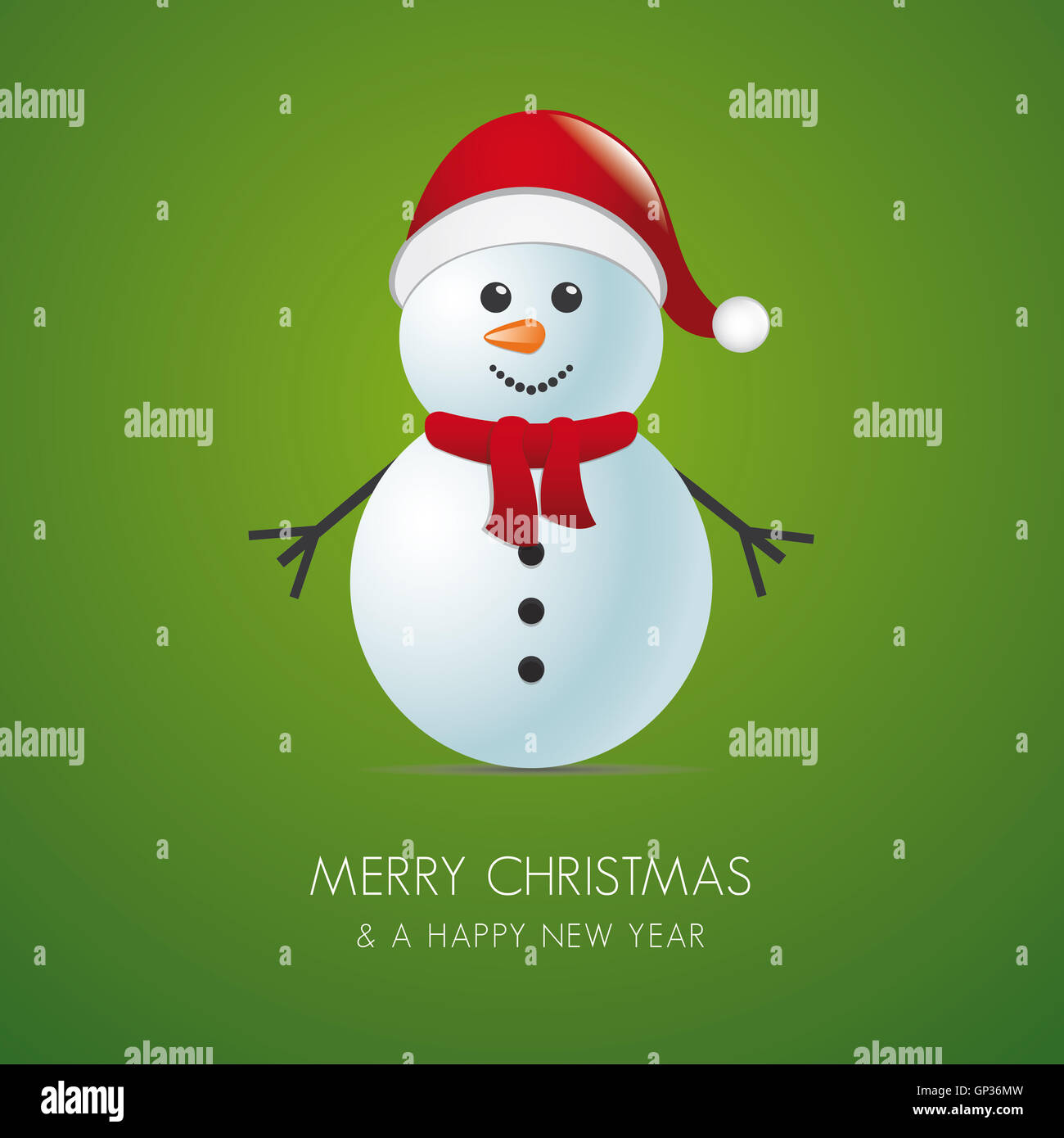 Claver Snowmen with Scarfs Sweater main image 1