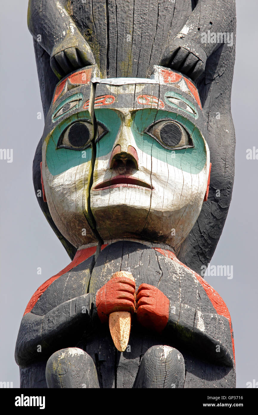 Totem pole sitka hi-res stock photography and images - Alamy