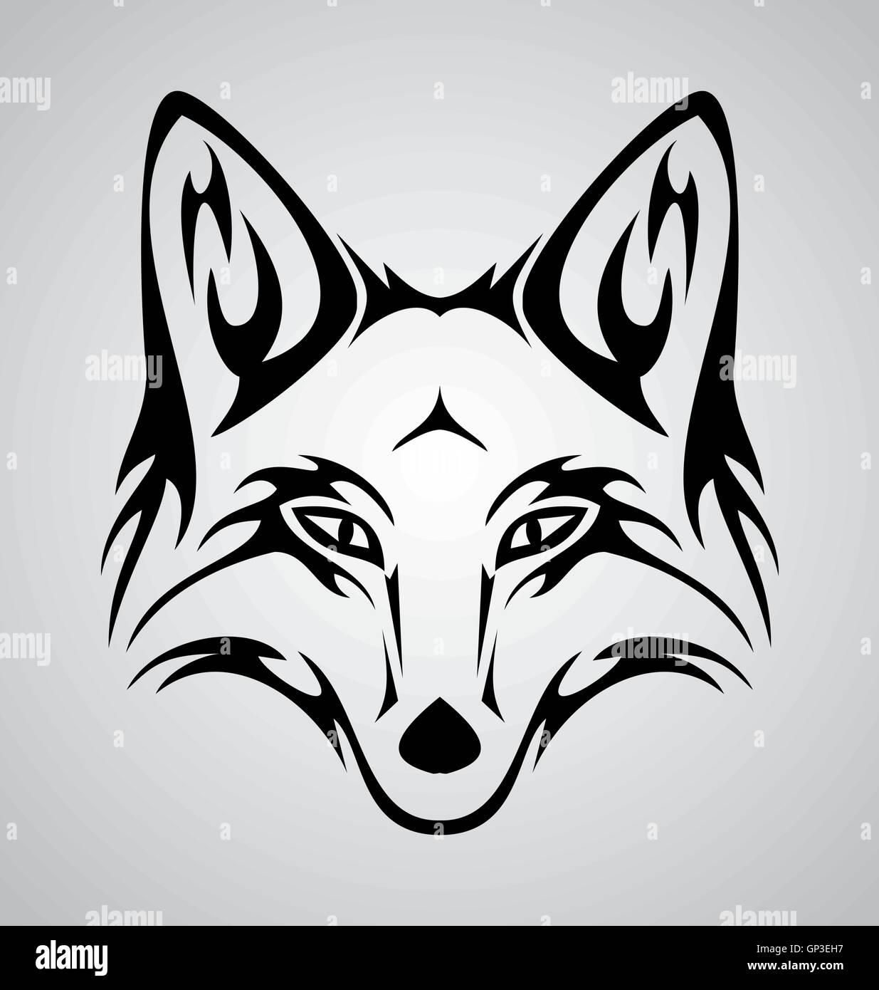 tribal fox designs