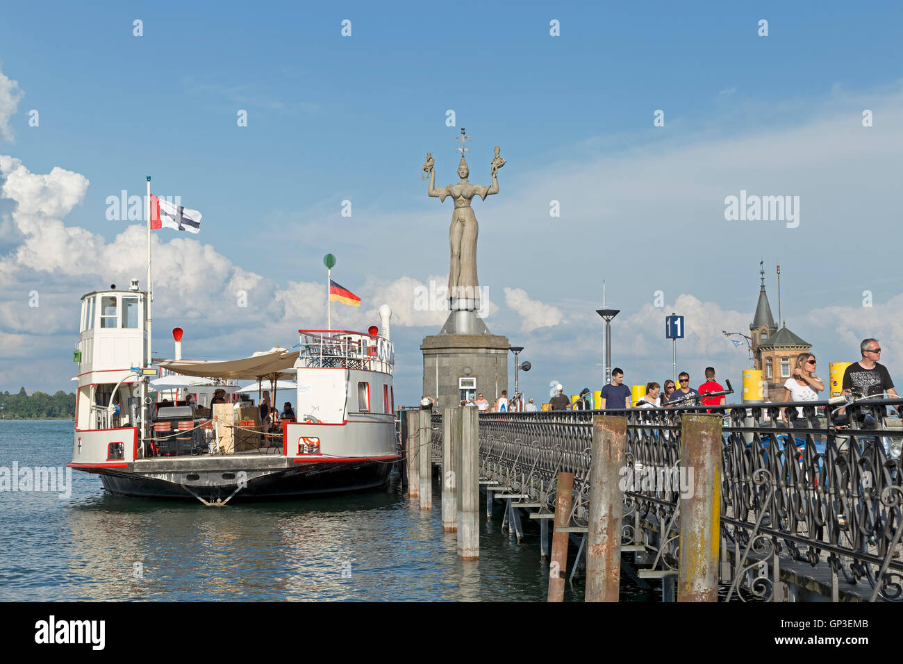 Imperia, harbour, Constance, Lake Constance, BadenWuerttemberg, Germany Stock Photo Alamy
