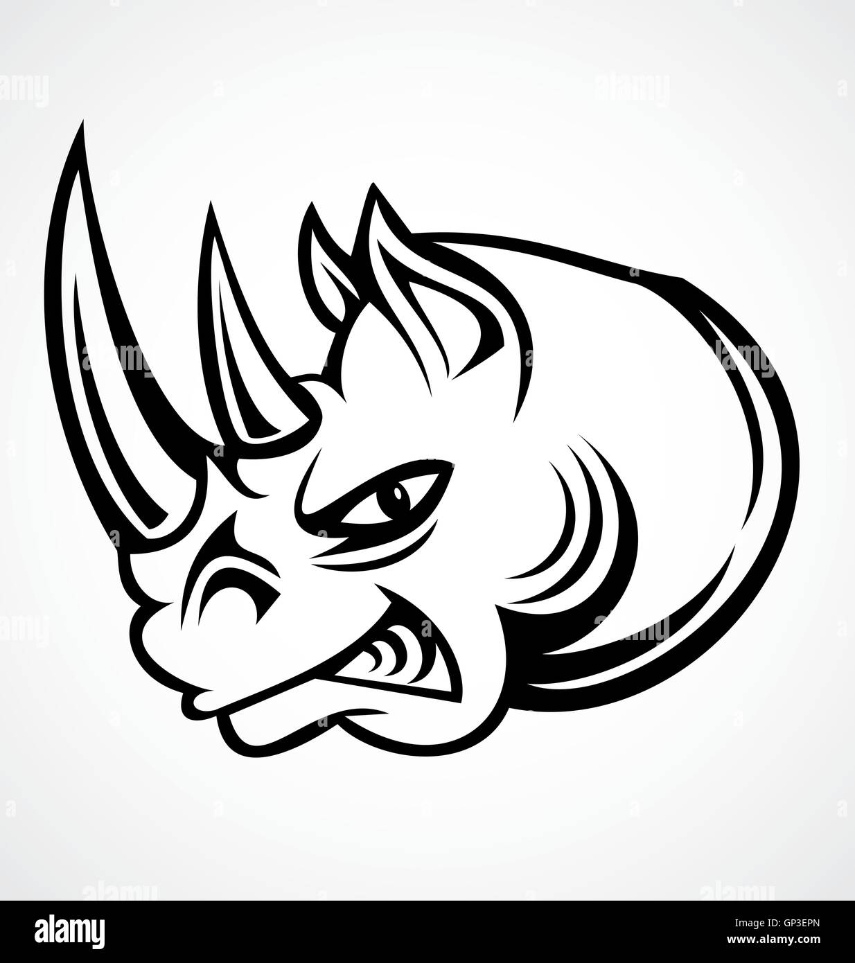 Rhino Silhouette Al Acantilado Al Atardecer Ilustración del Vector -  Ilustración de rinoceronte, ilustraciones: 393832796, image size:1234x1390