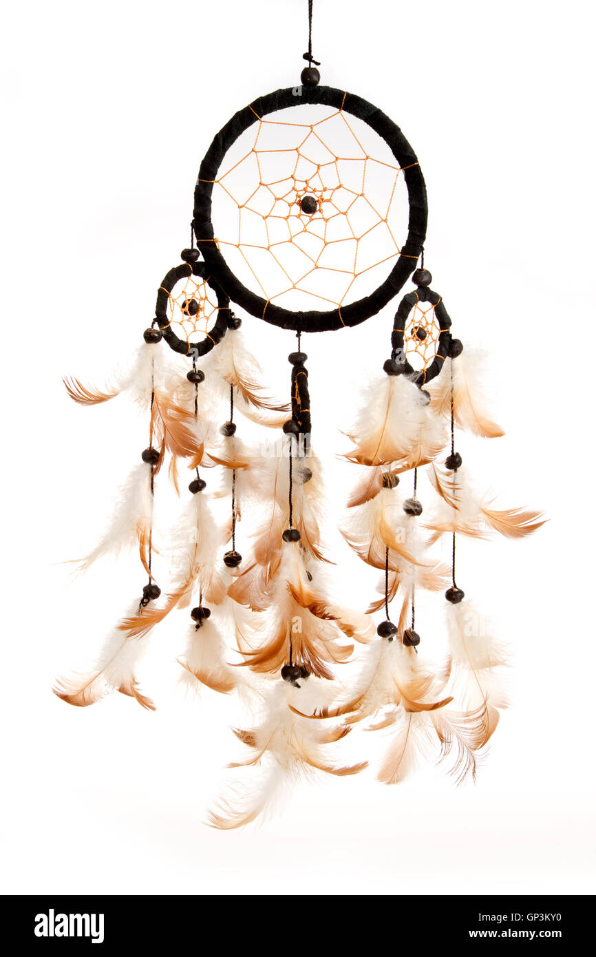 Dreamcatcher isolated on white background Stock Photo Alamy