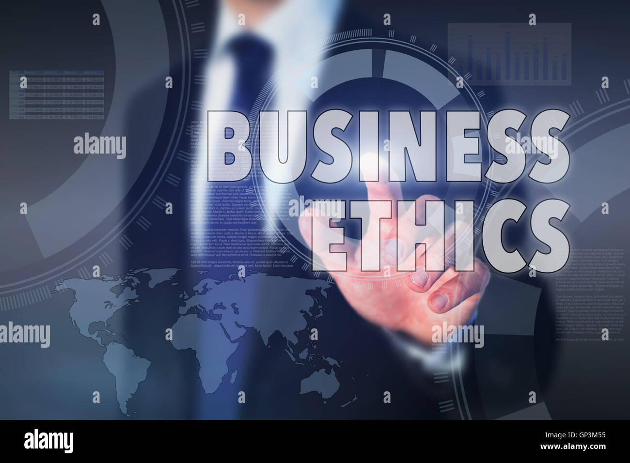 business ethics concept Stock Photo