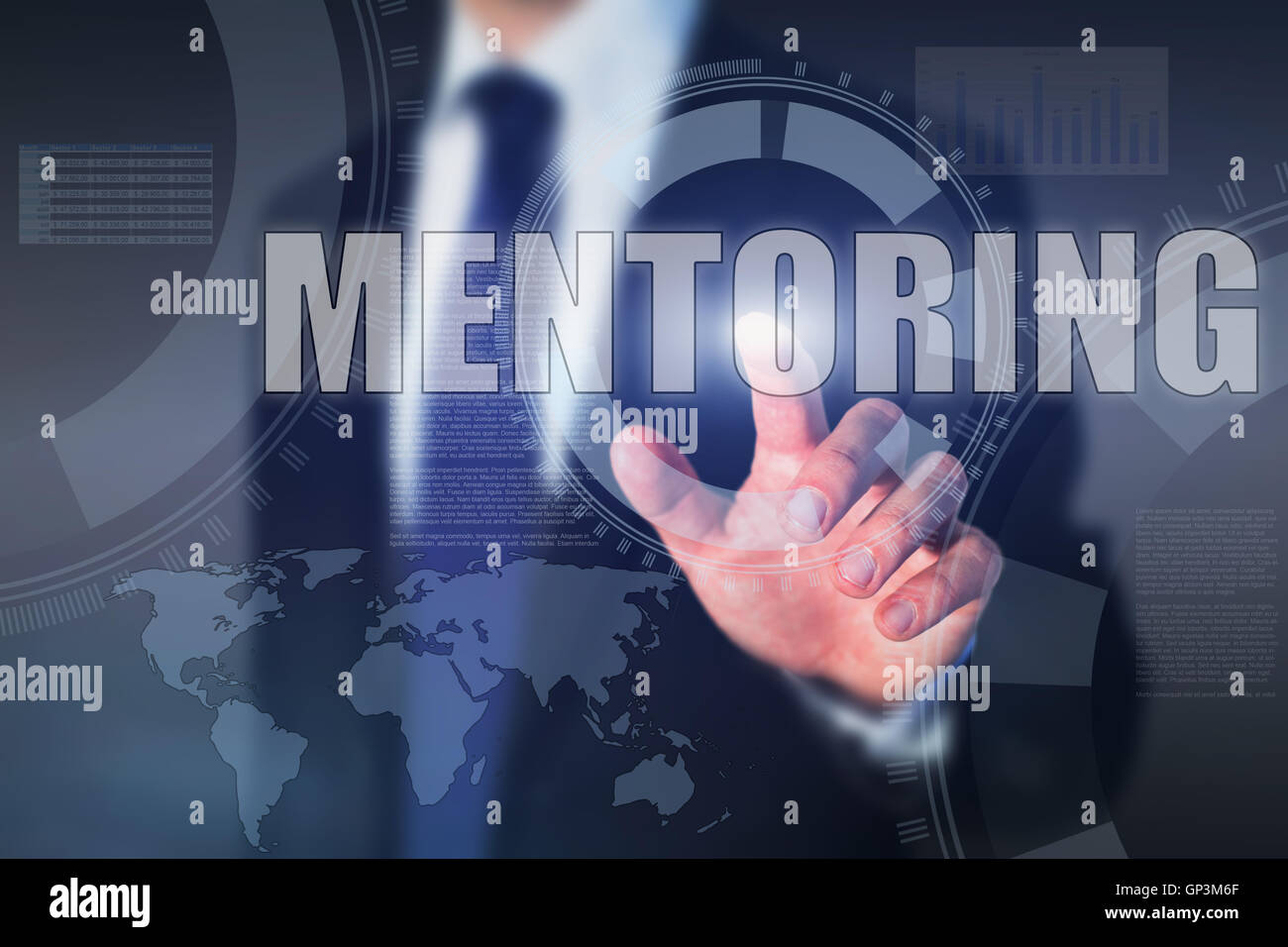mentoring Stock Photo