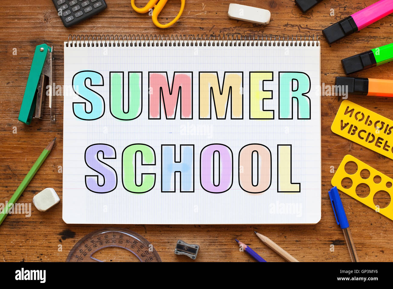 summer school Stock Photo