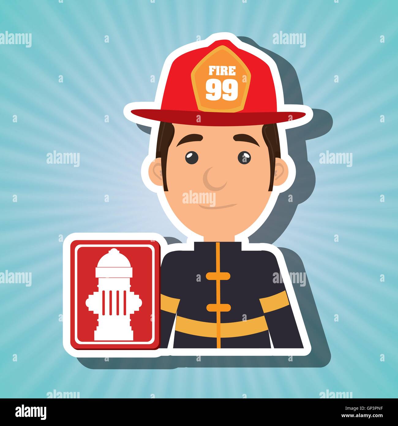 man fire hydrant icon Stock Vector Image & Art - Alamy