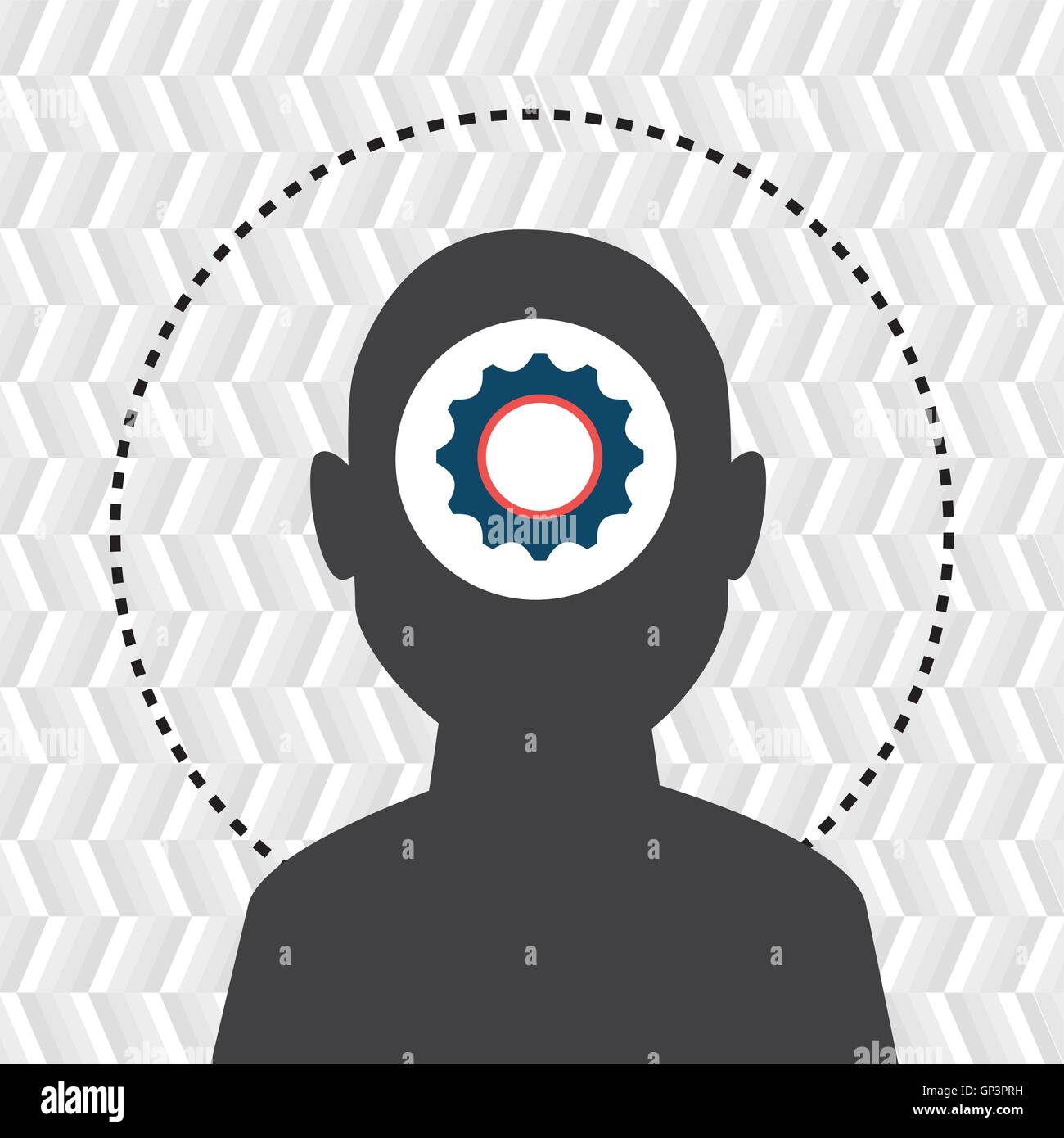 silhouette gear wheel icon Stock Vector Image & Art - Alamy