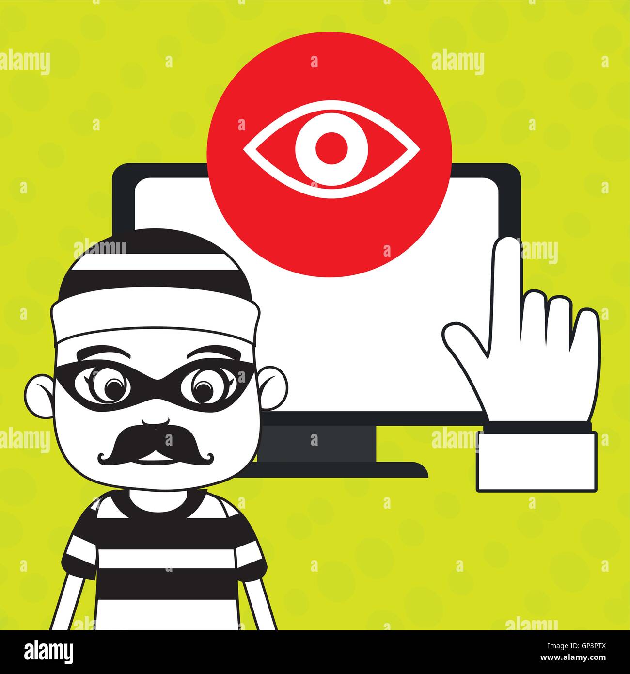 laptop virus safe security Stock Vector Image & Art - Alamy