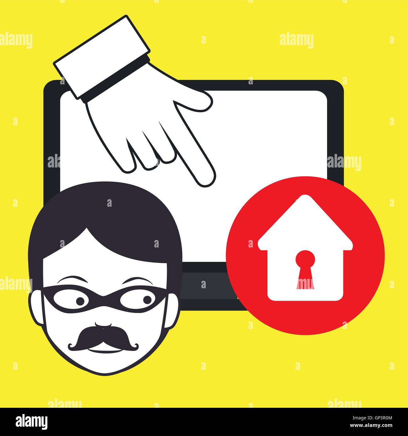 laptop virus safe security Stock Vector Image & Art - Alamy