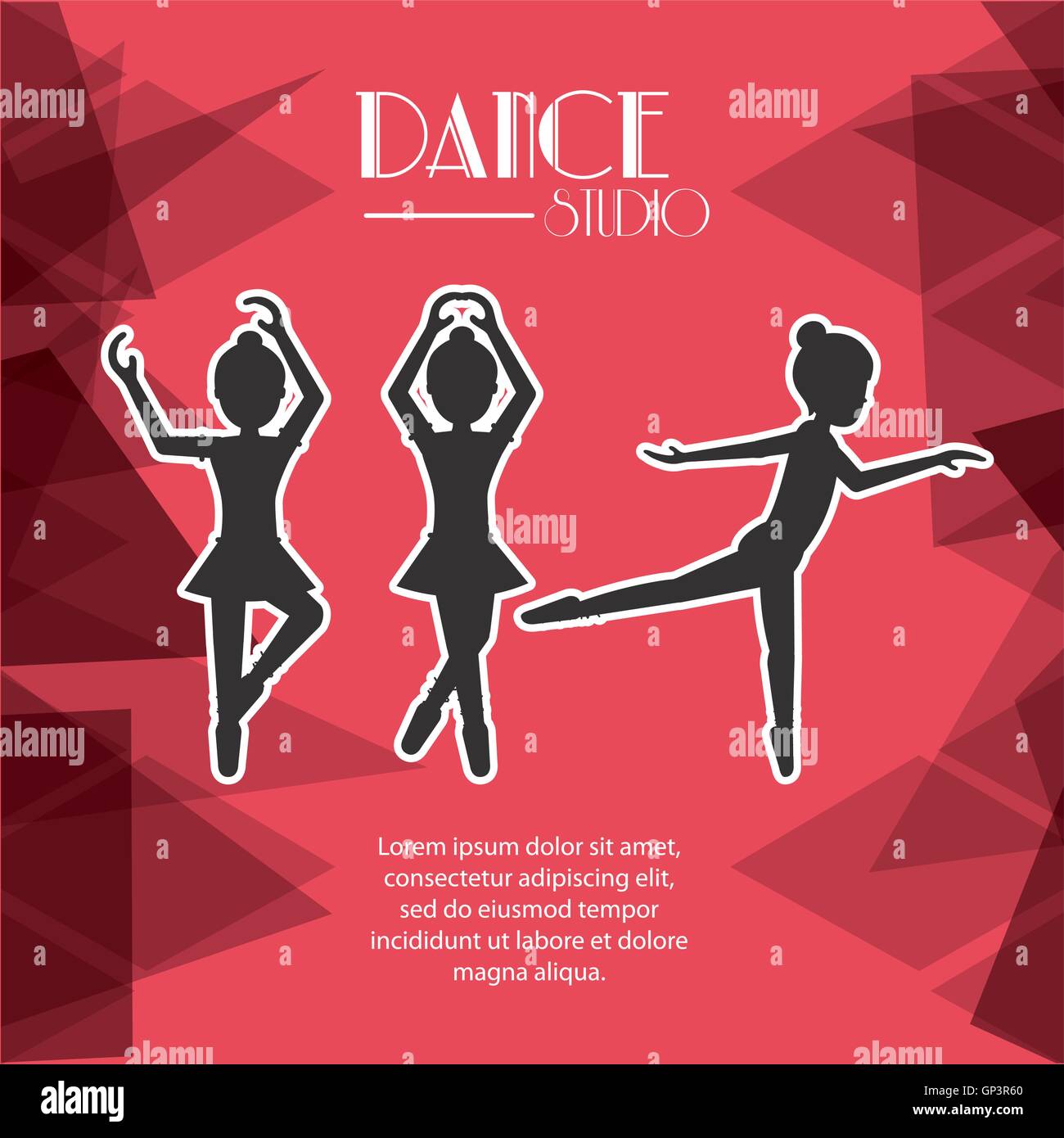 Dance studio avatar dancer design Stock Vector Image & Art - Alamy